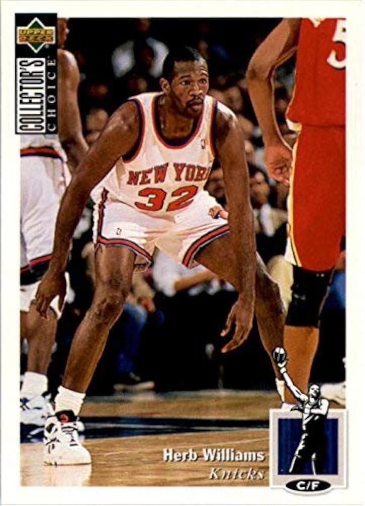 Nbaカード Amazon.com: 1994-95 Collector's Choice #269 Herb Williams